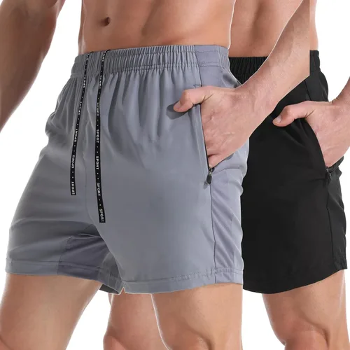 Miniatura 7 de VPOS Pantalones cortos de gimnasio para hombre de 5 pulgadas, ligeros pantalones cortos deportivos para hombre, de secado rápido, con bolsillos