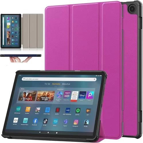 Miniatura 9 de Funda para tableta Amazon Fire Max 11 (13ª generación, versión 2023) de 11 pulgadas con protección de encendido y apagado automático, de piel