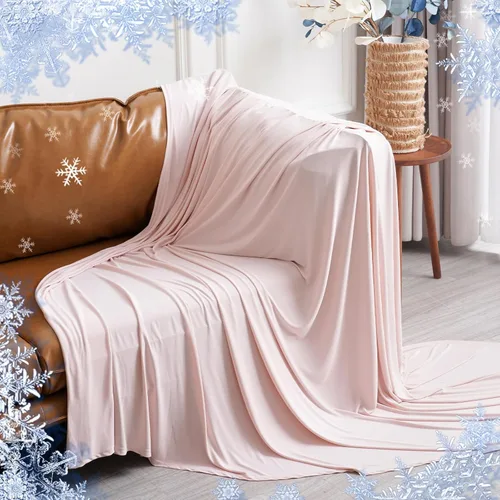 Miniatura 11 de PHF Manta Reversible de Doble Enfriamiento Tamaño Throw, Suave Arc-Chill Q-Max>0.5 Delgada de Verano de Una Sola Capa para Personas que Duermen