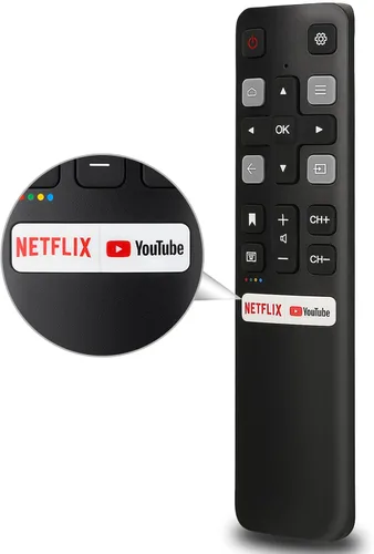 Miniatura 14 de Control remoto de repuesto solo para todos los televisores Roku, compatible con TCL Roku/Hisense Roku/Onn Roku Series Smart TV