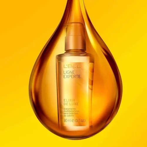Miniatura 3 de LBEL, ELIXIR DE LUXE, TRATAMIENTO MULTIBENEFICIO PARA TODO TIPO DE CABELLO, 3 FL. OZ.