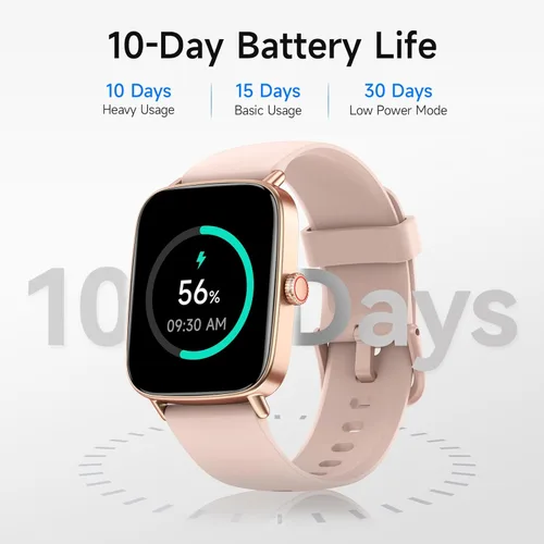 Miniatura 8 de Reloj inteligente para mujer, reloj inteligente HD de 1.85 pulgadas, compatible con iPhone/Samsung/Android (respuesta/hacer llamadas), más de 100