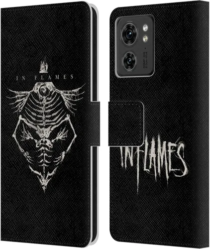 Miniatura 10 de Head Case Designs Officially Licensed in Flames Adventures Metal Grunge Leather Book Wallet Case Cover Compatible with Motorola Moto Edge 40