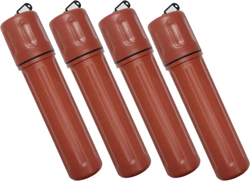 Miniatura 10 de Blue Demon SMAW/Stick Tubo de almacenamiento de electrodos de soldadura, 3 "x 14", impermeable, hermético, naranja, paquete de 1