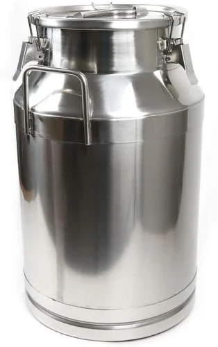 Miniatura 2 de Lata de leche con tapa sellada, latas de transporte de leche de acero inoxidable, cubo de vino, jarra, jarra de aceite, barril de almacenamiento