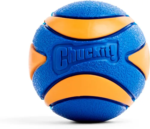 Miniatura 11 de Juguete para perro Chuckit! Ultra Ball, mediano (6.35 cm de diámetro), paquete de 1, para razas de 9-27 kg
