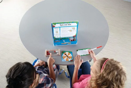 Miniatura 6 de hand2mind Centro de actividades de aprendizaje emergente Rekenrek, juegos de matemáticas para niños, ábaco para niños, manipuladores matemáticos