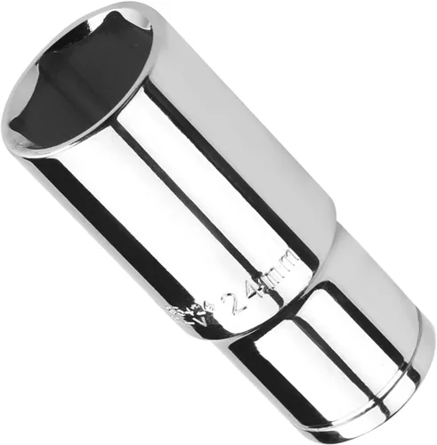 Miniatura 12 de Auniwaig 1/2" Drive x 0.394 in Deep 6-Point Impact Socket, métrica, Cr-V, conector fraccionario mecánico