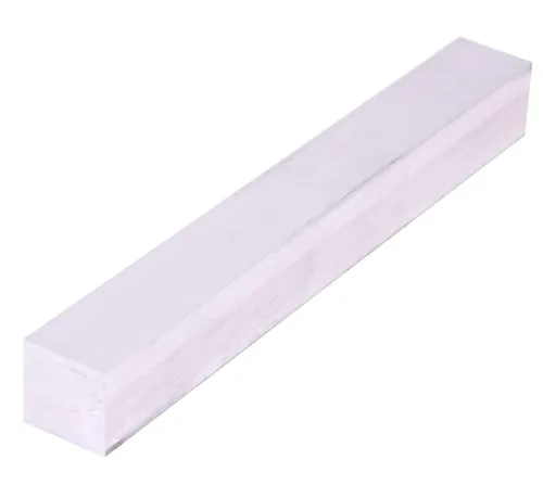 Miniatura 6 de Barra plana de aluminio cuadrado de 2" (50mm) X 2" (50mm) de 6" de largo, placa de uso general 2" 6061, material de moledor sólido T6511 nuevo