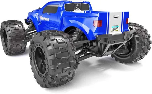 Miniatura 5 de Redcat Racing Volcano 16 Camión monstruo RC de escala 1/16 – Auto eléctrico de control remoto con 4WD, luces LED, radio de 2.4GHz, 2 baterías Li-Ion
