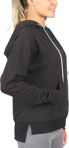 Miniatura 3 de Nautica Competition - Sudadera deportiva básica para mujer, con capucha, forro polar ultra suave con bolsillos