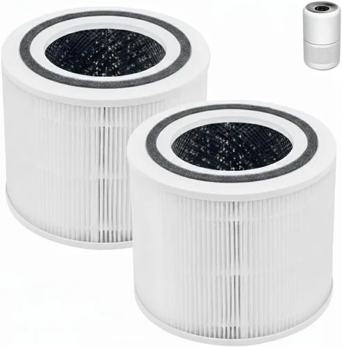 Miniatura 9 de Filtro de repuesto para purificador de aire compatible con Levoit Core Mini filtro purificador de aire 3 en 1 H13 True HEPA, filtro de carbón