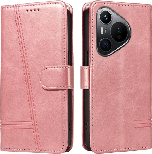 Miniatura 78 de Funda con tapa para Huawei Nova Lite 3, protección de 360 grados, a prueba de golpes, de piel sintética, con función atril y 3 ranuras