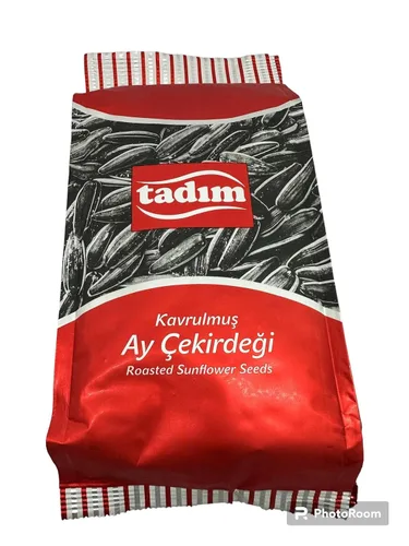 LOBOLIC Tadim - Semillas de girasol orgánicas originales saladas jumbo (menos salado, paquete de 2 unidades de 12.6 onzas)