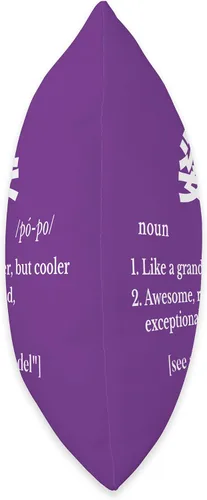 Miniatura 2 de Chinese Gifts For Grandma Popo abuela presente almohada de 15.7 x 15.7 in, multicolor
