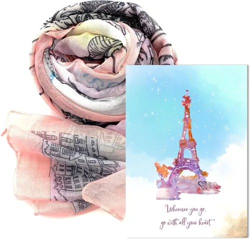 Miniatura 2 de Smiling Wisdom - Tarjeta de felicitación de viaje y juego de regalo de recuerdo - Nuevos comienzos adiós jubilación (París)