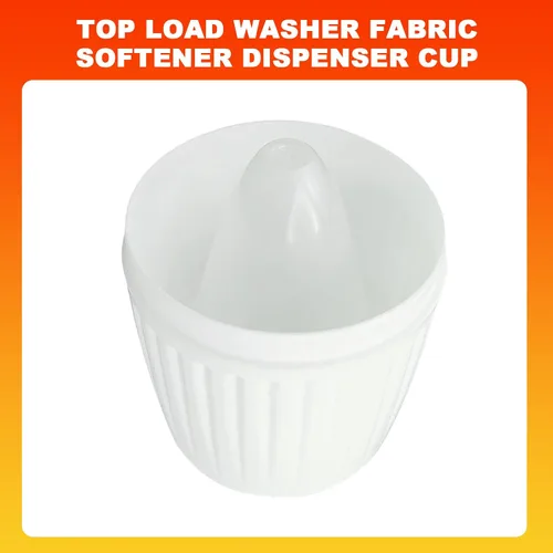 Miniatura 6 de Taza dispensadora de suavizante de tela para lavadora de carga superior apta para Whirlpool Reemplazar W10850126 W10680195 W10777971, dispensador