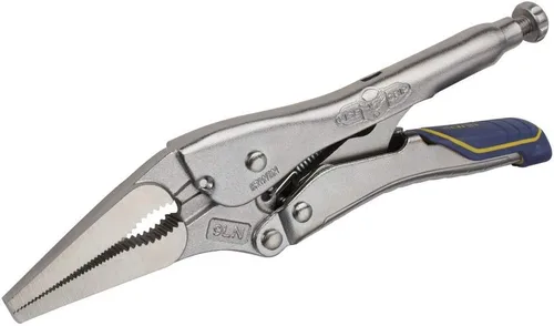 Miniatura 3 de IRWIN VISE-GRIP Alicates de bloqueo, liberación rápida, punta larga con cortador de alambre, 9 pulgadas (IRHT82582)