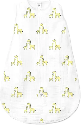 Miniatura 19 de SwaddleDesigns Saco de dormir de muselina zzZipMe para bebé niño y niña, manta portátil con cremallera de 2 vías ¡Azul Ahoy!