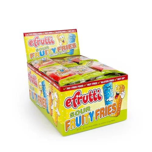Miniatura 6 de efrutti - Mini cupcakes, caramelos de goma afrutados, envueltos individualmente, caja de 16.8 onzas, 60