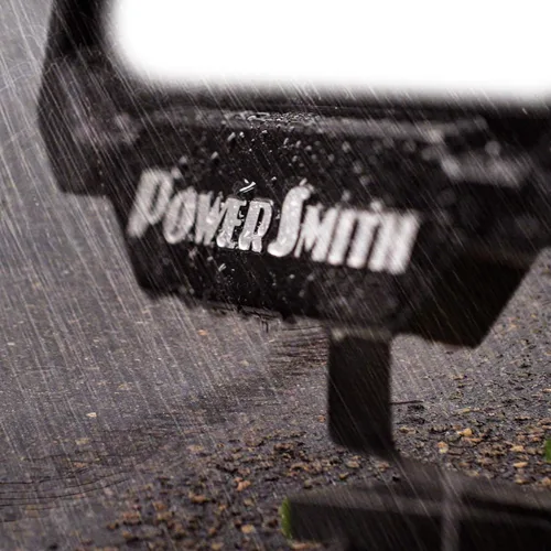 Miniatura 5 de PowerSmith 4000 lúmenes Luz de trabajo LED portátil con soporte de metal completo y interruptor sellado para luz de inundación para todo clima