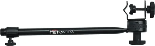 Miniatura 7 de Gator Frameworks Abrazadera ajustable en ángulo Mini diseño entrelazado brazo de pluma de 16 pulgadas (GFW-MIC-CLMPBM16)