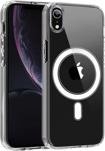 Miniatura 30 de S. Tedazo Funda magnética para iPhone 7/8 Plus (5.5 pulgadas) compatible con MagSafe, [no amarillenta] delgada, a prueba de golpes, funda para Negro