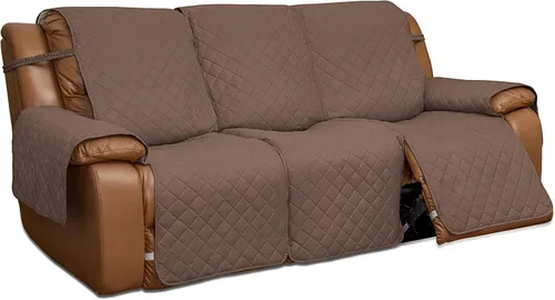 Miniatura 9 de Easy-Going Funda para Sillón Reclinable de Dos Plazas, Funda de Sofá Reversible para Sillón Reclinable Doble, Funda de Sofá Dividida para Cada