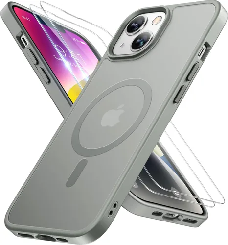 Miniatura 104 de Miracase Funda diseñada para iPhone SE 2022/SE 2020/7/8, funda multicolor de silicona a prueba de golpes (rojo)