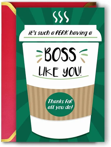 Miniatura 7 de Ziwenhu Divertida tarjeta del día del jefe para hombres y mujeres, tarjeta del día del jefe de humor para jefe, tarjeta de definición
