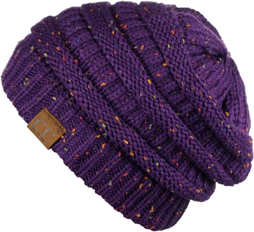 Miniatura 524 de C.C Trendy Warm Chunky Soft Stretch Cable Knit Beanie
