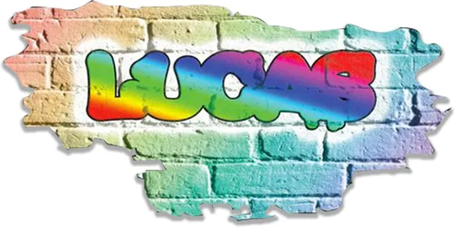 Miniatura 27 de Pegatina de pared personalizada de grafiti 3D con nombre Vinilo de decoración artística personalizada Desmontable Se arranca y se pega Arte