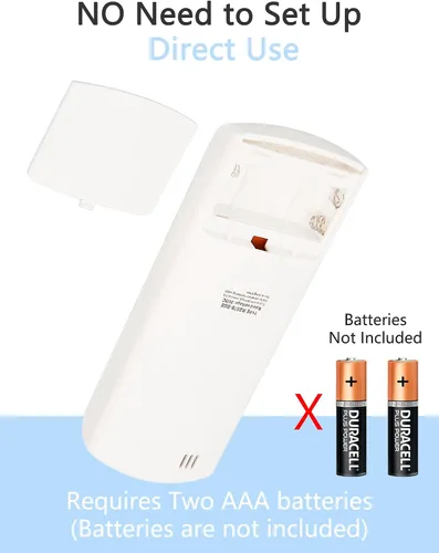 Miniatura 2 de Control remoto de repuesto, control remoto de aire acondicionado, compatible con controles remotos de la serie R57 y RG57 Series R57B1/BGE