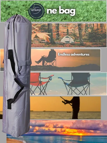 Miniatura 7 de Bolsa de repuesto para silla de camping plegable, silla de campamento portátil, hamaca, esterilla de yoga, paraguas, tiendas de campaña, trípodes