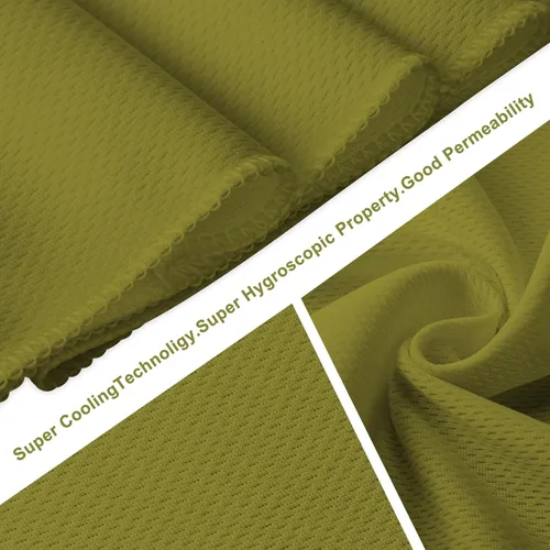 Miniatura 5 de Honoson Toalla de enfriamiento a granel – Toallas frescas para cuello y cara, microfibra transpirable y deportiva para gimnasio, yoga, viajes, Verde