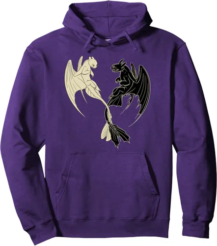 Miniatura 14 de Cómo entrenar a tu dragón 3 Hidden World Lightfury Toothless Sudadera con capucha