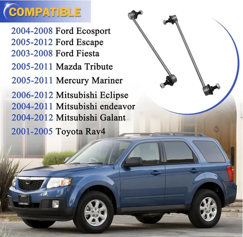 Miniatura 2 de Enlaces de barra estabilizadora de aleación de zinc y níquel para Ford Escape 2005-2012/Mazda Tribute 2005-2011/Mercury Mariner 2005-2011/Toyota