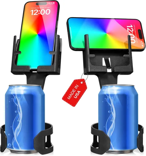 Miniatura 11 de Soportes para teléfono para tu coche, soporte para portavasos, soporte universal ajustable con expansión, soporte para manos libres, compatible