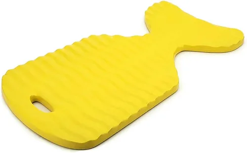 Miniatura 6 de Tumbona flotante de piscina con cola de ballena, cojín flotante de espuma con textura ondulada, divertida forma de ballena, tumbona de agua duradera