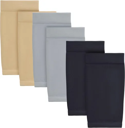 Miniatura 12 de HOVEOX 3 pares de cubiertas de tatuaje para el antebrazo, cubierta de tatuaje, mangas de compresión para brazos para mujeres y hombres Blanco