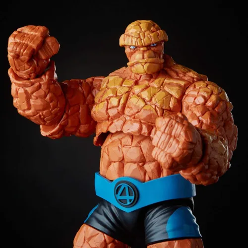 Miniatura 5 de Marvel Legends Series Fantastic Four - Figura de acción coleccionable de 6 pulgadas de Marvel's Thing, diseño premium, 1 accesorio, 2 piezas