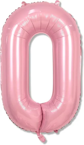 Miniatura 196 de Globo dorado champán con el número 5, globos de aluminio autoinflables grandes de 40 pulgadas del 0 al 9, globo de helio digital 5 dorado claro