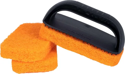 Miniatura 7 de BLACKSTONE 5060 - Kit de limpieza profesional de 8 piezas, acero inoxidable, color negro (paquete de 2)