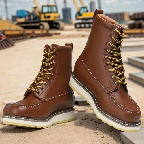 Miniatura 3 de HANDPOINT Botas de trabajo clásicas de 6"/8" con punta suave para hombre 84994/86994