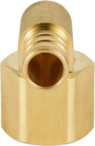 Miniatura 8 de Paquete de 2 accesorios de crimpado de púas EFIELD Pex de 1/2 pulgadas x 1/2 pulgadas, adaptador de codo giratorio NPT hembra, ASTM F1807