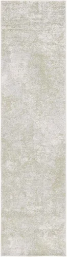 Miniatura 2 de SAFAVIEH Tulum Collection - Tapete de 2 x 8 pies, color marfil y salvia, diseño abstracto moderno, no desprende pelusa y fácil de limpiar, ideal