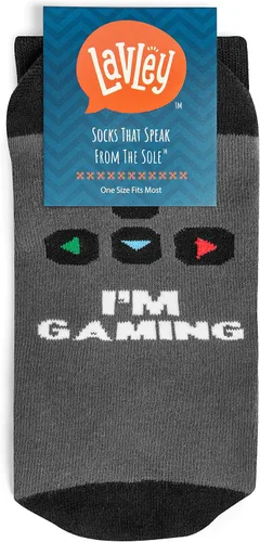 Miniatura 8 de Calcetines de videojuegos Do Not Disturb I'm Gaming, regalos divertidos para jugadores para hombres y mujeres, No moleste, soy PC Gaming