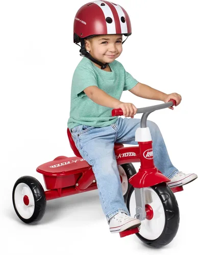 Radio Flyer Triciclo Red Rider para edades de 2.5 a 5 años, bicicleta infantil de tres ruedas, triciclo para niños, juguete de montar al aire libre,