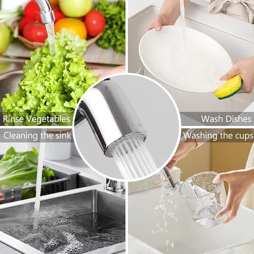 Miniatura 7 de Reemplazo del rociador de fregadero de cocina para Moen 136103C 136103SL, cabezal rociador lateral de cocina y conjunto de manguera (cromado)