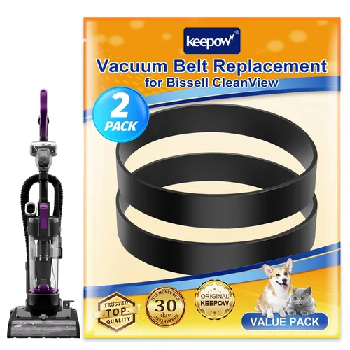 KEEPOW Correas de repuesto para aspiradora 3437F compatibles con aspiradora vertical compacta Bissell CleanView 3437F, 3437, 3508, 2112, 21129,